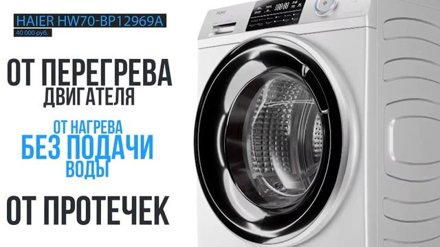 Обзор стиральной машинки Haier HW70-BP12969A смотреть онлайн