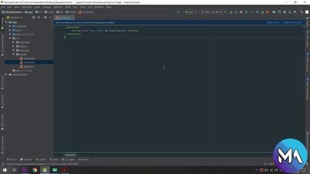 Android Tutorial #13 | Values Folder - The Complete Android Developer Course