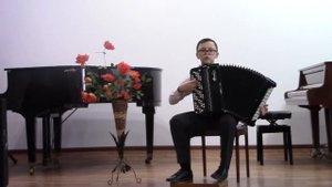 Лебедев Иван (баян)- А. Нижник "Сонатина", ч.1, Н.Малыгин "Гляжу в озера синие"