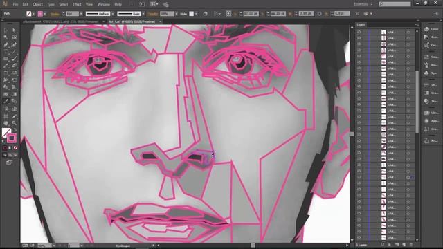 wpap art Tutorial in abobe Illustrator смотреть онлайн
