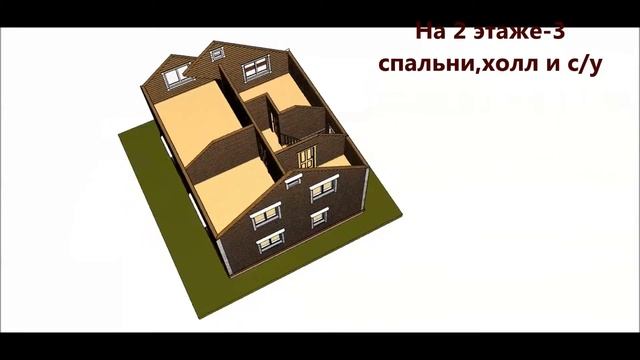 ВИДЕОРОЛИК ПРОЕКТА ДОМА ЛАРС (Б 68) смотреть онлайн