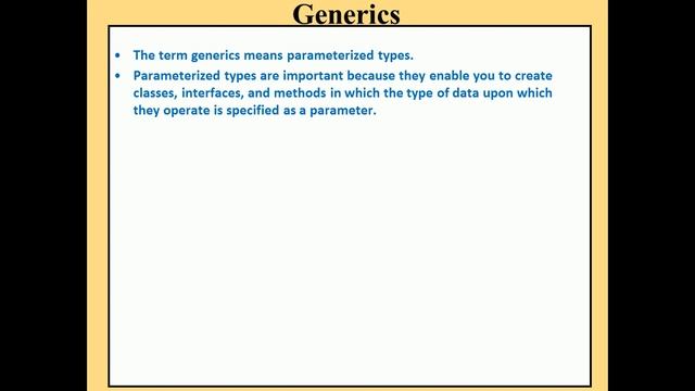 41.Java Generics: Generic Class смотреть онлайн