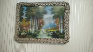 Плетёная Рамка из Бумажных Трубочек. Подарок, который Стыдно Показывать, а не то, что Дарить.