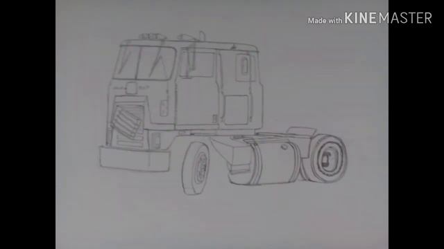 Как нарисовать заброшеный грузовик смотреть онлайн