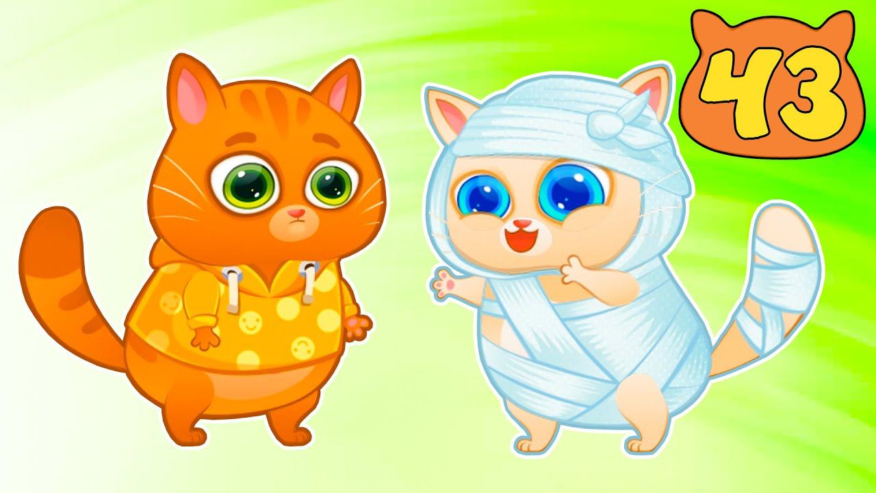 Суровый КОТИК БУБУ №43. У кошечки перелом. Мультик ИГРА про котят на канале Хвостик ТВ смотреть онлайн