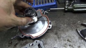 VW Audi ремонт тандемного насоса 1.9 2.5 tdi