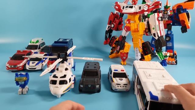 Hello Carbot 17 Vehicles Transform To Integrate Into 3,4,6 Step Combo 4 Robots!