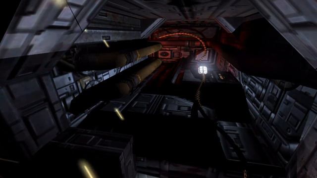 1 hour Dark Space Station 1 Ambient Music / Doom 3 Screens
