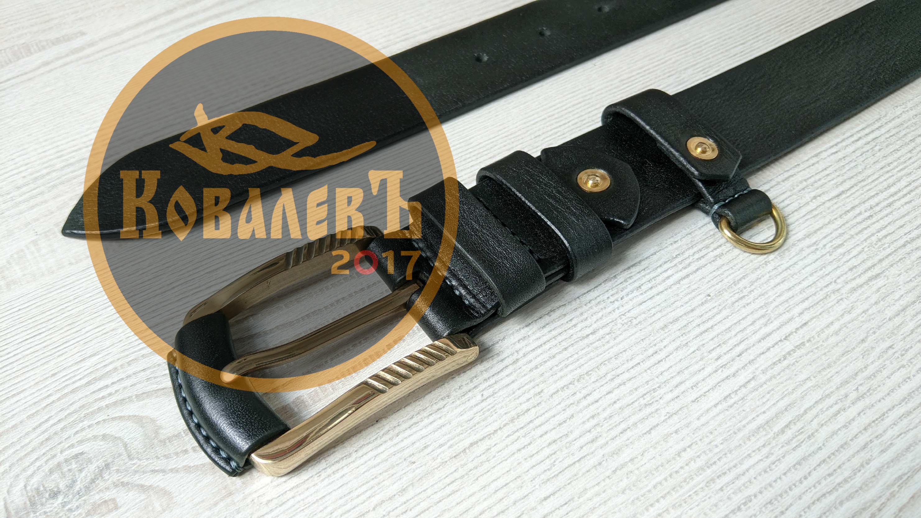 Мужской кожаный ремень √2. смотреть онлайн