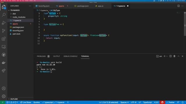 Just Enough TypeScript to be Productive