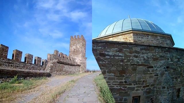 Крым на авто.1-2дни. Розовое озеро, скала золотые ворота,Генуэзская крепость в Судаке смотреть онлайн