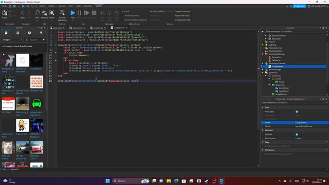 Как Сделать Спавн Машин в Роблокс Студио! (P.S. все скрипты в описании) смотреть онлайн