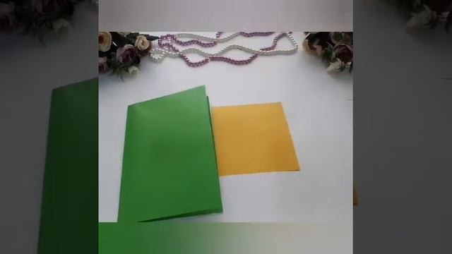 Красивая и необычная  открытка на день рождения для маме❤/Chiroyli va onson  otkritka onalar uchun❤