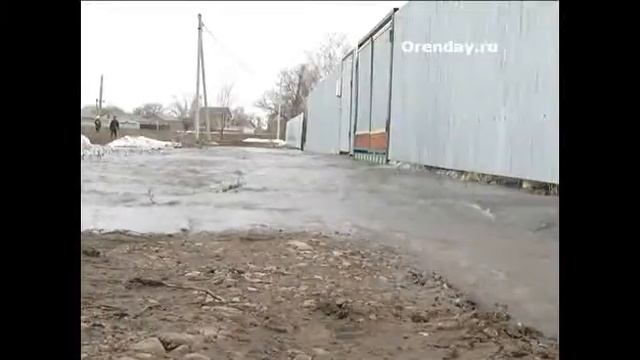 Паводок. Поселок Экспериментальный