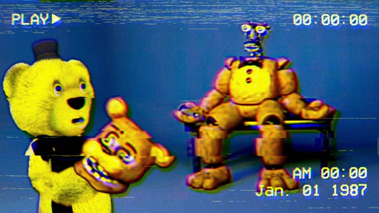 FNAF VHS СОБЕРИ АНИМАТРОНИКА из ФНАФ по ЧАСТЯМ ЧТОБЫ ВЫЖИТЬ !!!