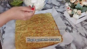 ?Овощной Рулет из Кабачка. Быстро и Просто #рулетики #выпечка #рецепты #овощи