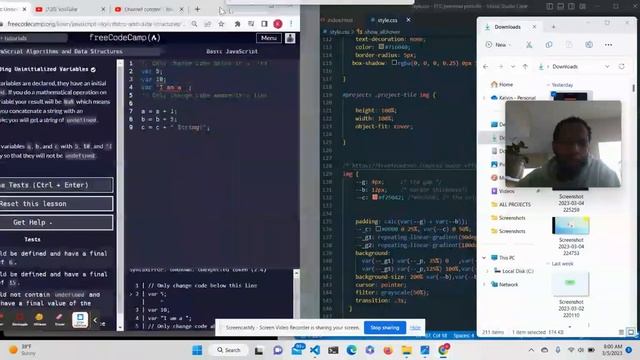Understanding Uninitialized Variables