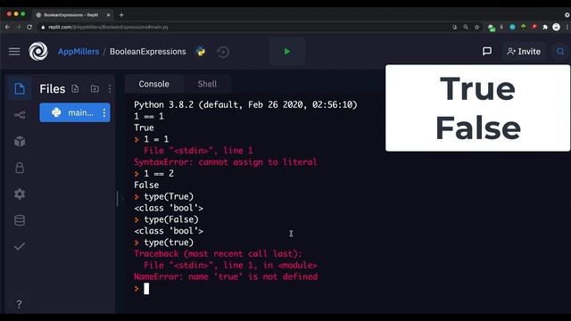 Lecture 6 - Boolean Expressions in Python