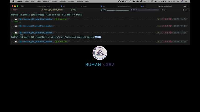 7. Git init, Git status - Curso gratuito de Git básico смотреть онлайн