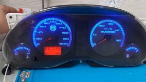 Пересвет приборной панели Volkswagen Sharan