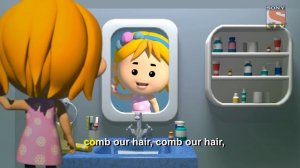 Here We Go Round The Mulberry Bush with Lyrics | LIV Kids Nursery Rhymes and Songs | HD