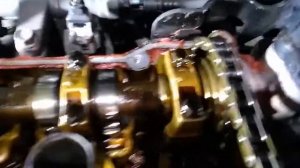 Изношенная цепь ГРМ Hyundai Matrix