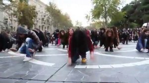 MADAGASCAR Flashmob in Baku
