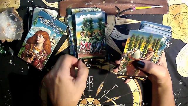 TAROT PRERRAPHAELITE- BASADO EN EL PRERRAFAELISMO-RESEÑA EN ESPAÑOL- EDITORIAL LO SCARABEO