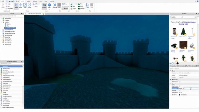 ROBLOX - New Lighting Effects (Blur, Bloom, ColorCorrection, SunRays) смотреть онлайн