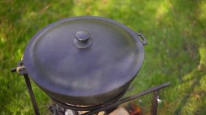 Подставки для чугунного казана GardenGrill ➔ Как поставить казан на мангал