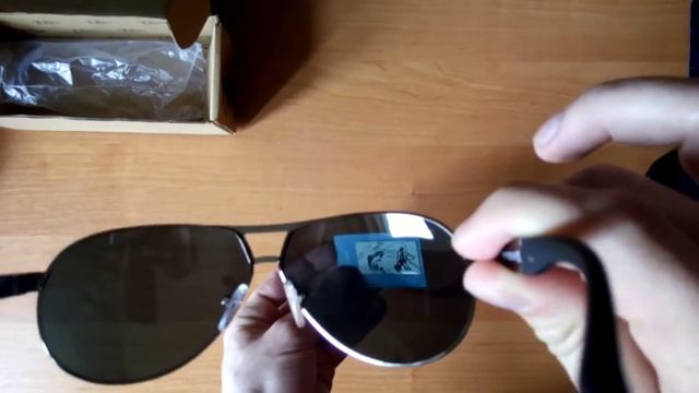 Мужские поляризационные солнечные очки UV400 смотреть онлайн