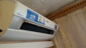 Samsung air conditioner AR09HSSF включение и выключение кондиционера