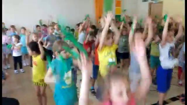 Флешмоб "День Земли" в рамках проекта "Экомарафон"