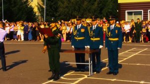 военная присяга ОАБИИ 2017 Омск
