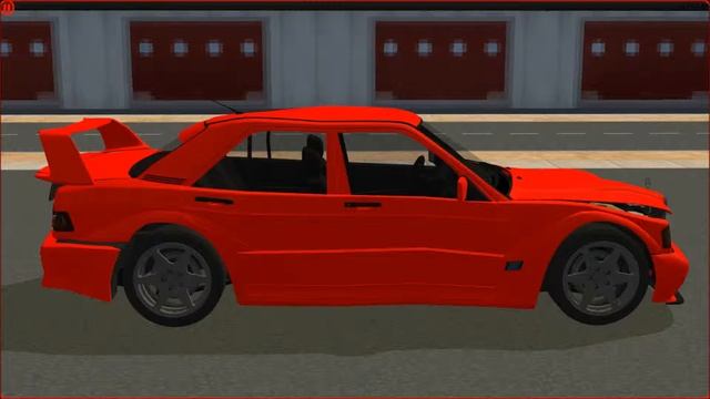 Sims 2 Car Conversion by VoVillia Corp. - 1990 Mercedes-Benz 190 E Evolution II Junker смотреть онлайн