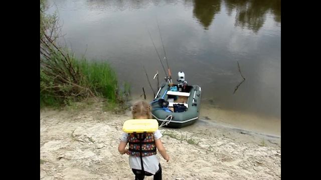 Выходной с внучкой.