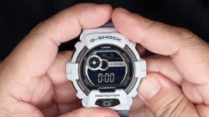 CASIO G-SHOCK GLS-8900CM - BUG NO BOTÃO LUZ E TIDE MOON