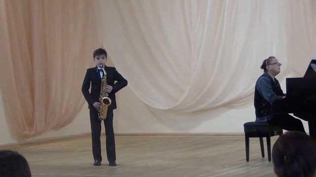 Г.Гендель Сицилиана и жига. Кабулов Баграт, саксофон