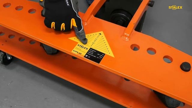 Электрогидравлический трубогиб STALEX EHPB 4D