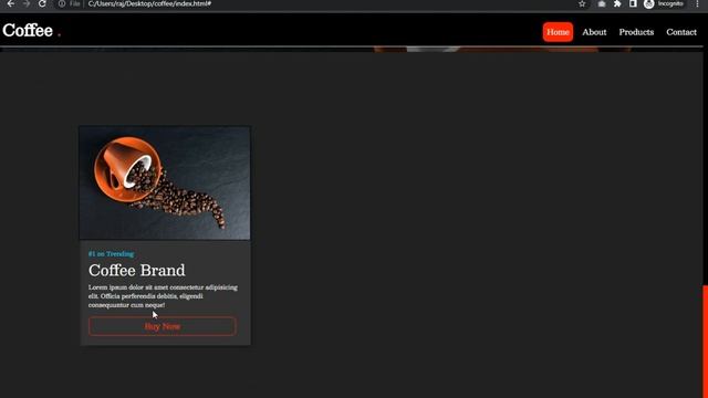 Build Complete Multi Page Website From Scratch  Using HTML CSS JS || 2023 || Coffee Shop Web