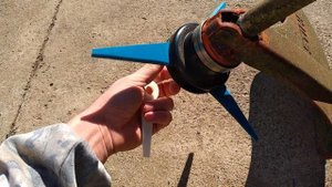 К пахоте готов!!! Самодельные ножи на триммер  STIHL FS45.