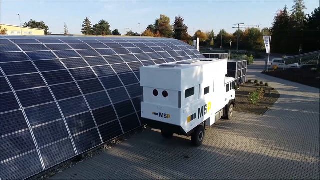Mobile Solar Power - Solar Hybrid Power Cube - Solar Off Grid Power Cube смотреть онлайн