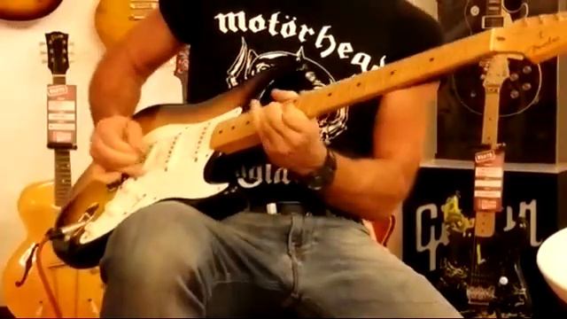 Steve Rocks On Fender Strat John Cruz Demo For GibsonBoutique смотреть онлайн