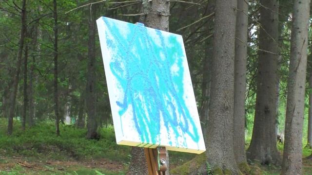 Необычная Техника Рисования / Рисуем водным ружьем смотреть онлайн