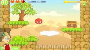Red Ball 5 / Бабушка Шошо и Красный Шарик собирают звезды
