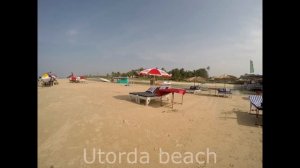 Goa. Review of beaches. Utorda Beach. Гоа Обзор пляжей. Пляж Уторда.