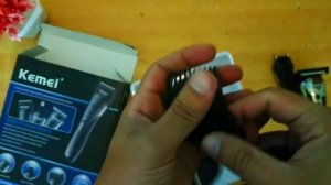 Kemei KM-1407 | Unboxing Professional Hair Clipper | 3 in 1 | Trimmer on budget.