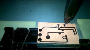 Печатная плата на 3д принтере.