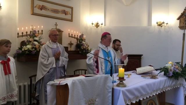 Трансляция Св. Мессы престольного праздника прихода Божией Матери Кармельской, г. Гатчина 16.07.202 смотреть онлайн