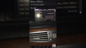 Mercedes w221 w216 display engineering menu or Secret screen